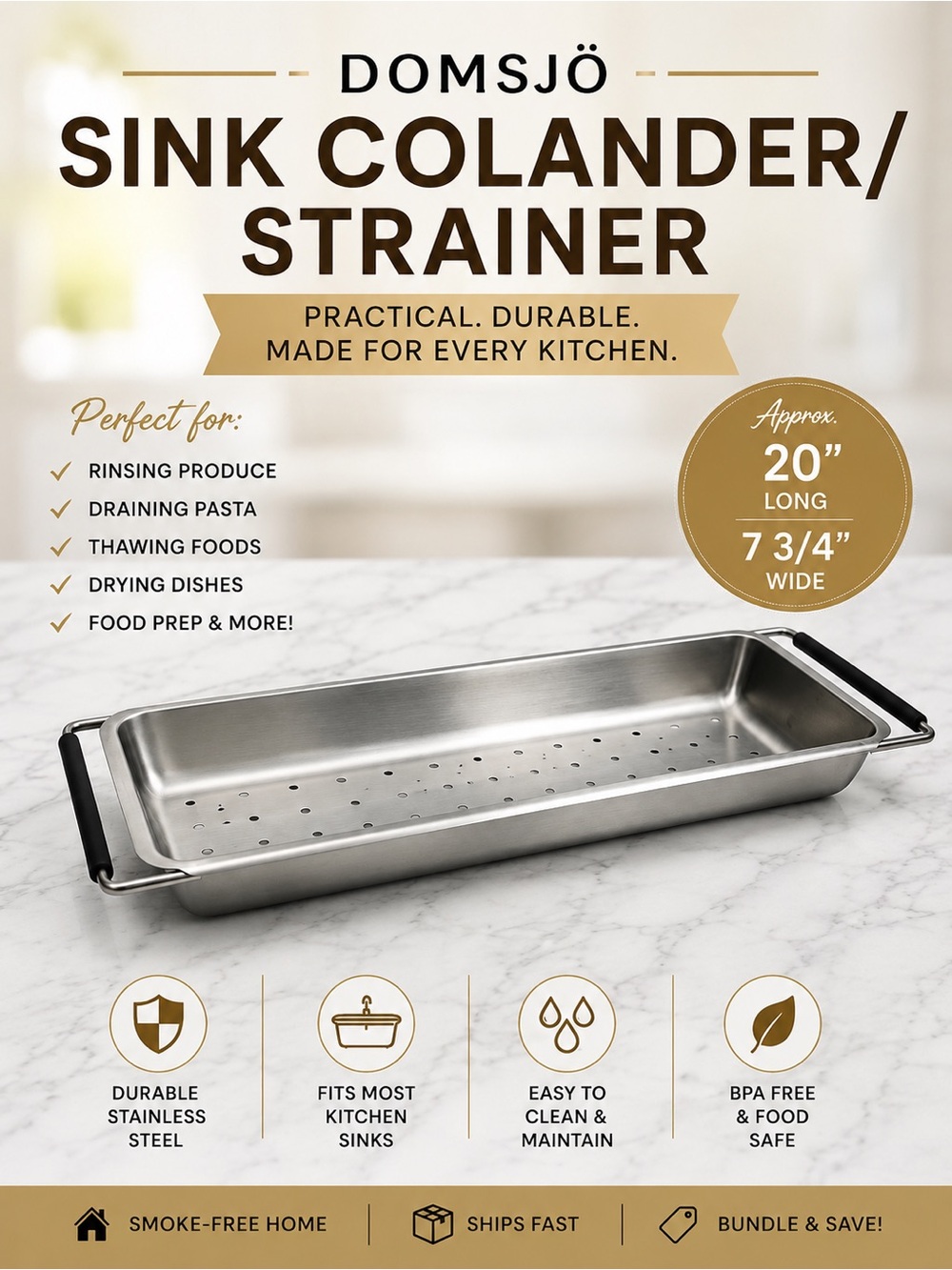 Kitchen Sink strainer - Domsjo n Colander
